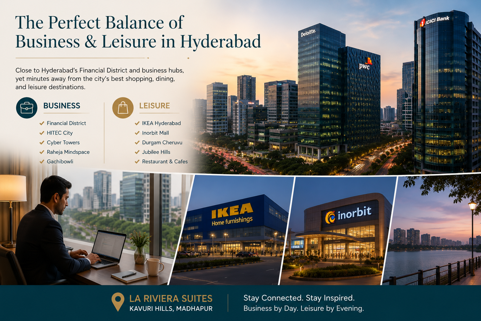 Business and Leisure Stay Near Financial District Hyderabad